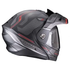 Policarbonato Casco Modulare Scorpion Adx-2 Carrera Nero Rosso -Scorpionsal Negozio scorpion adx2 carrera rosso 4