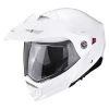 Policarbonato Casco Modulare Scorpion Adx-2 Solid Bianco -Scorpionsal Negozio scorpion adx2 solid bianco