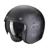 Custom Casco Scorpion Belfast Evo Pique Nero Argento -Scorpionsal Negozio scorpion belfastevo pique argento