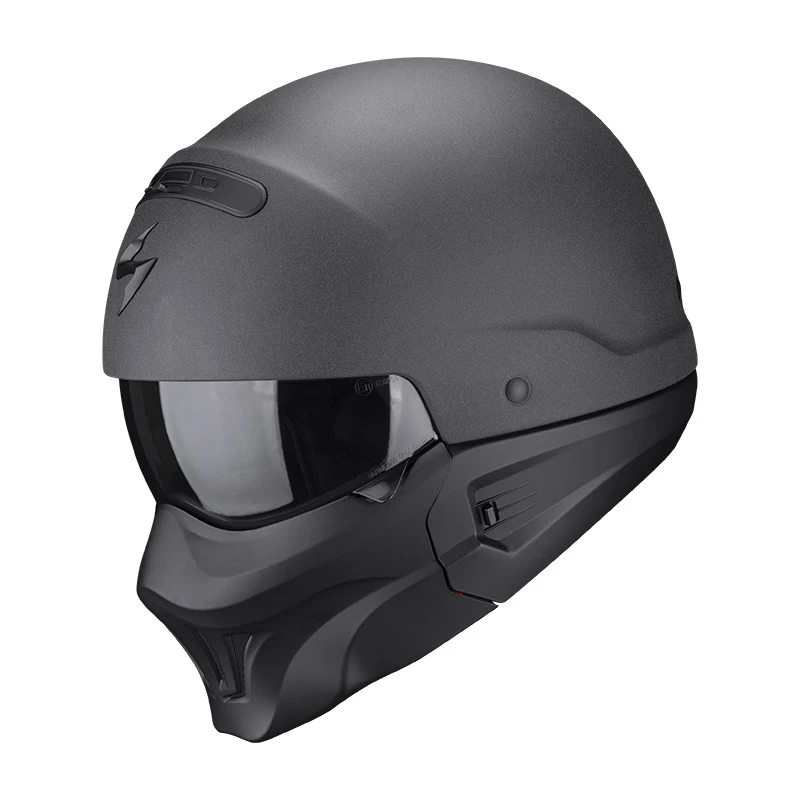 Mentoniera Removibile Casco Scorpion Exo Combat Evo Graphite Grigio Scuro 3 Mentoniera Removibile Casco Scorpion Exo Combat Evo Graphite Grigio Scuro