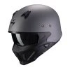 Mentoniera Removibile Scorpion Covert X Solid Grigio Opaco -Scorpionsal Negozio scorpion covert x grigio opaco