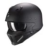 Mentoniera Removibile Scorpion Covert X Solid Nero Opaco -Scorpionsal Negozio scorpion covert x nero opaco