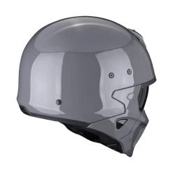 Mentoniera Removibile Scorpion Covert X Solid Cement Grigio -Scorpionsal Negozio scorpion covertx solid cement grigio 3