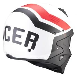 Mentoniera Removibile Casco Scorpion Covert X T-rust Bianco Rosso -Scorpionsal Negozio scorpion covertx trust biancorosso 3