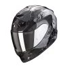 Fibra Casco Scorpion Exo-1400 Carbon Air Cloner Argento -Scorpionsal Negozio scorpion exo1400 carbon air cloner argento