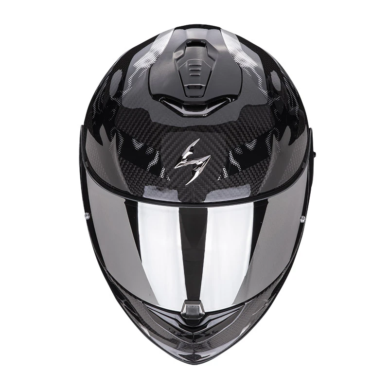 Fibra Casco Scorpion Exo-1400 Carbon Air Cloner Argento 4 Fibra Casco Scorpion Exo-1400 Carbon Air Cloner Argento - immagine 2