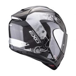 Fibra Casco Scorpion Exo-1400 Carbon Air Cloner Argento 7 Fibra Casco Scorpion Exo-1400 Carbon Air Cloner Argento -Scorpionsal Negozio scorpion exo1400 carbon air cloner argento 3