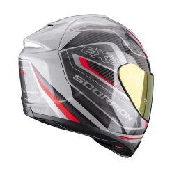 Fibra Casco Scorpion Exo 1400 Air Attune Grigio Rosso -Scorpionsal Negozio scorpion exo1400air attune grigiorosso 3