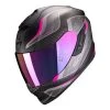 Fibra Casco Scorpion Exo 1400 Air Attune Rosa Nero -Scorpionsal Negozio scorpion exo1400air attune rosa
