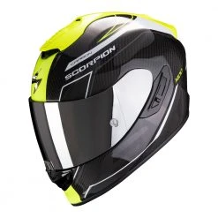 Fibra Casco Scorpion Exo 1400 Carbon Air Beaux Giallo