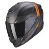 Fibra Casco Scorpion Exo 1400 Carbon Air Drik Arancio
