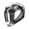 Fibra Casco Scorpion Exo 1400 Air Corsa Nero Bianco -Scorpionsal Negozio scorpion exo1400air corsa bianco
