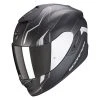 Fibra Casco Scorpion Exo 1400 Air Fortuna Nero Argento -Scorpionsal Negozio scorpion exo1400air fortuna nero