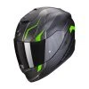 Fibra Casco Scorpion Exo 1400 Air Fortuna Nero Verde -Scorpionsal Negozio scorpion exo1400air fortuna verde