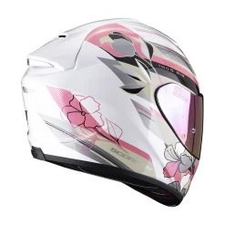 Fibra Casco Scorpion Exo 1400 Air Gaia Bianco Rosa Verde 7 Fibra Casco Scorpion Exo 1400 Air Gaia Bianco Rosa Verde -Scorpionsal Negozio scorpion exo1400air gaia biancorosa 3