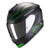 Fibra Casco Scorpion Exo 1400 Air Galaxy Verde -Scorpionsal Negozio scorpion exo1400air galaxy verde