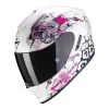 Fibra Casco Scorpion Exo 1400 Air Toa Bianco Rosa 1 Fibra Casco Scorpion Exo 1400 Air Toa Bianco Rosa -Scorpionsal Negozio scorpion exo1400air toa biancorosa