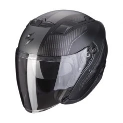 Policarbonato Casco Scorpion Exo 230 Condor Nero Opaco Argento