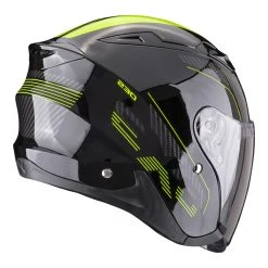 Policarbonato Casco Scorpion Exo 230 Condor Nero Giallo -Scorpionsal Negozio scorpion exo230 condor giallo 3