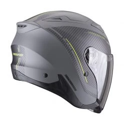 Policarbonato Casco Scorpion Exo 230 Fenix Grigio Opaco Nero -Scorpionsal Negozio scorpion exo230 fenix grigiomatt 3