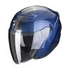 Policarbonato Casco Scorpion Exo 230 Sr Blu Scuro Bianco -Scorpionsal Negozio scorpion exo230 sr blu