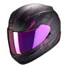 Policarbonato Casco Scorpion Exo 390 Beat Rosa Nero 1 Policarbonato Casco Scorpion Exo 390 Beat Rosa Nero -Scorpionsal Negozio scorpion exo390beat rosa