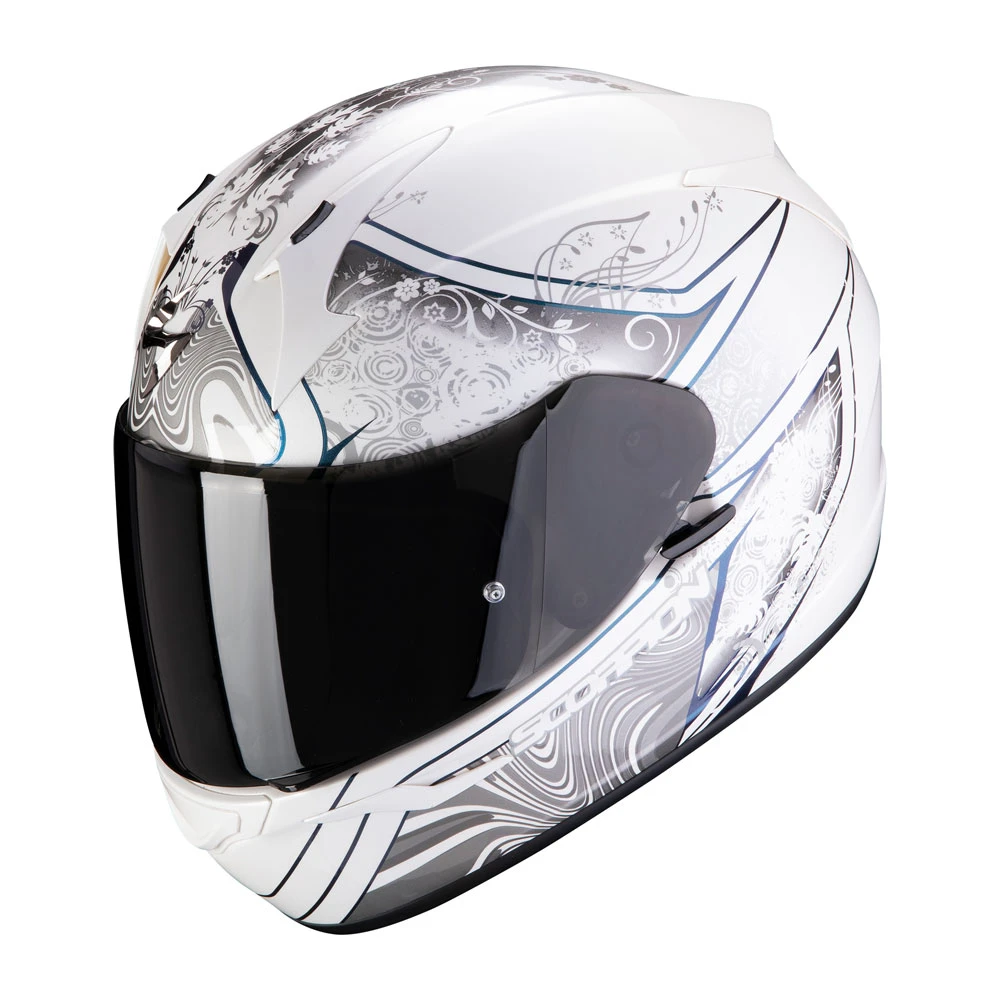 Policarbonato Casco Scorpion Exo 390 Clara Bianco 3 Policarbonato Casco Scorpion Exo 390 Clara Bianco