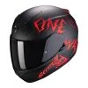 Policarbonato Casco Scorpion Exo 390 Oneway Nero Opaco Rosso 2 Policarbonato Casco Scorpion Exo 390 Oneway Nero Opaco Rosso -Scorpionsal Negozio scorpion exo390oneway rosso