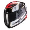 Policarbonato Casco Scorpion Exo 490 Tour Nero Rosso -Scorpionsal Negozio scorpion exo490tour rosso