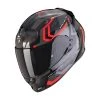 Policarbonato Casco Scorpion Exo 491 Spin Nero Rosso