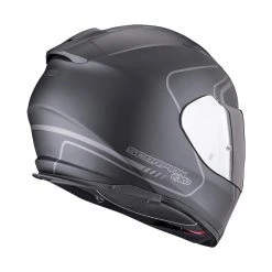 Policarbonato Casco Scorpion Exo 491 West Nero Opaco Argento -Scorpionsal Negozio scorpion exo491 west nerosilver 3