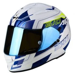 Policarbonato Scorpion Exo-510 Air Galva Bianco Blu