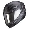 Policarbonato Casco Scorpion Exo 520 Air Cover Nero Argento -Scorpionsal Negozio scorpion exo520air cover nero
