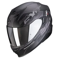 Policarbonato Casco Scorpion Exo 520 Air Cover Nero Argento