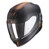 Policarbonato Casco Scorpion Exo 520 Air Laten Nero Arancio -Scorpionsal Negozio scorpion exo520air laten arancio