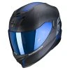 Policarbonato Casco Scorpion Exo 520 Air Laten Nero Blu -Scorpionsal Negozio scorpion exo520air laten blu