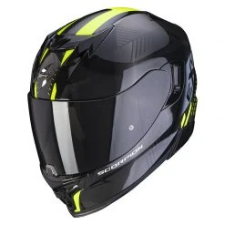 Policarbonato Casco Scorpion Exo 520 Air Laten Nero Giallo