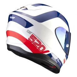 Policarbonato Casco Scorpion Exo 520 Air Lemans Bianco Blu -Scorpionsal Negozio scorpion exo520air lemans blu 3