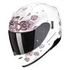 Policarbonato Casco Scorpion Exo 520 Air Tina Bianco Argento -Scorpionsal Negozio scorpion exo520air tina bianco