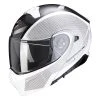 Policarbonato Casco Modulare Scorpion Exo 930 Cielo Bianco Nero -Scorpionsal Negozio scorpion exo930 cielo bianco
