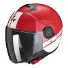 Policarbonato Casco Scorpion Exo City Strada Rosso -Scorpionsal Negozio scorpion exocity scoot rosso