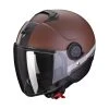 Policarbonato Casco Scorpion Exo City Strada Marrone Opaco Nero 2 Policarbonato Casco Scorpion Exo City Strada Marrone Opaco Nero -Scorpionsal Negozio scorpion exocity strada marrone