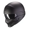 Mentoniera Removibile Casco Scorpion Exo Combat Evo Solid Nero Opaco -Scorpionsal Negozio scorpion exocombatevo nerosolid