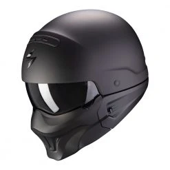 Mentoniera Removibile Casco Scorpion Exo Combat Evo Solid Nero Opaco