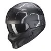 Mentoniera Removibile Casco Scorpion Exo Combat Evo Ram Nero Argento 1 Mentoniera Removibile Casco Scorpion Exo Combat Evo Ram Nero Argento -Scorpionsal Negozio scorpion exocombatevo ram nerosilver