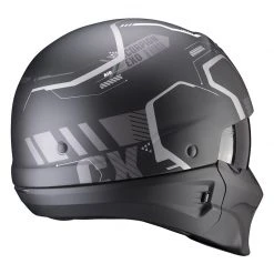 Mentoniera Removibile Casco Scorpion Exo Combat Evo Ram Nero Argento 7 Mentoniera Removibile Casco Scorpion Exo Combat Evo Ram Nero Argento -Scorpionsal Negozio scorpion exocombatevo ram nerosilver 3