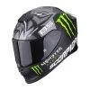 Fibra Scorpion Exo R1 Fabio Monster Replica Nero Argento -Scorpionsal Negozio scorpion exor1 fabioreplica argento
