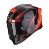 Fibra Casco Scorpion Exo R1 Gaz Nero Rosso -Scorpionsal Negozio scorpion exor1 gaz rosso