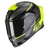 Fibra Casco Scorpion Exo R1 Air Orbis Nero Giallo -Scorpionsal Negozio scorpion exor1air orbis giallo