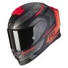 Fibra Casco Scorpion Exo R1 Air Orbis Nero Rosso -Scorpionsal Negozio scorpion exor1air orbis rosso
